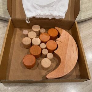 Wooden Balancing Moon Toy